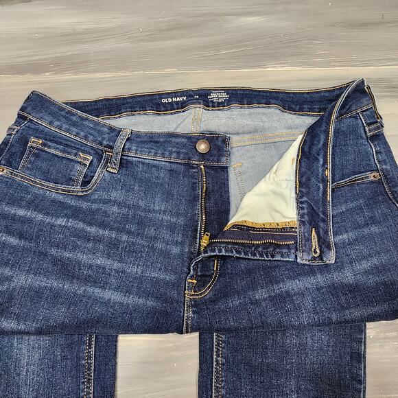 Old Navy Jeans High Rise RockStar Super Skinny Size 14 - Picture 4 of 10